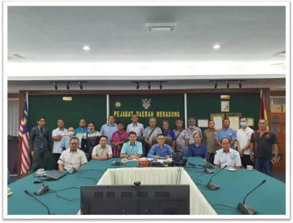 Dialogue session with the District Office Meradong and villagers