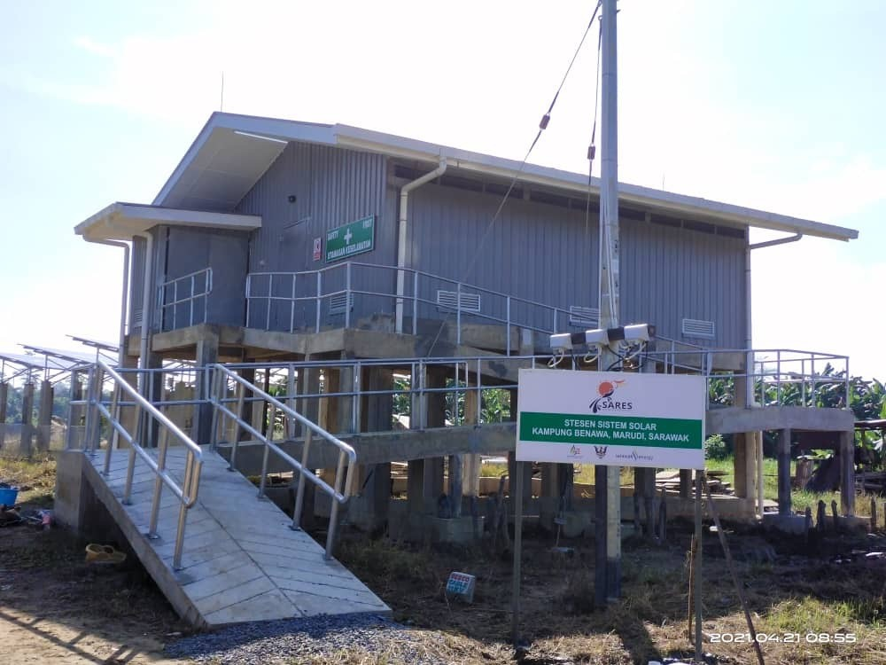 Power House for Battery Storage & Inverter Kg Benawa (54KWp)