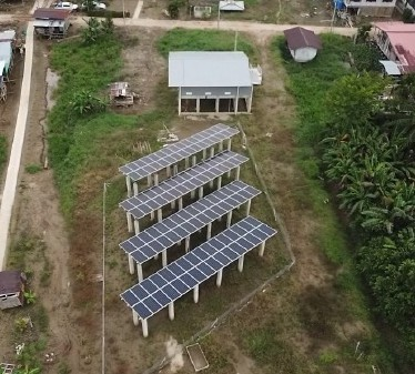 Power House for Battery Storage & Inverter Kg Benawa (54KWp)